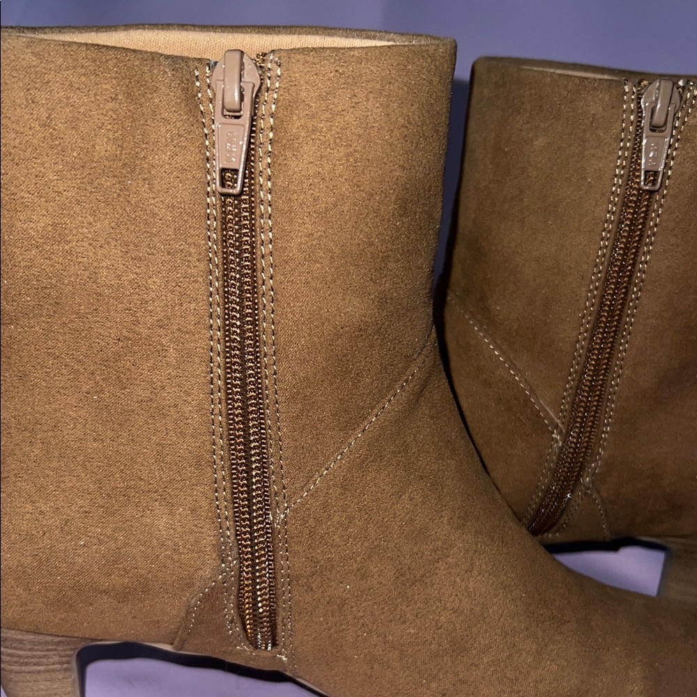 Universal Thread Olive Ankle Booties - image 6
